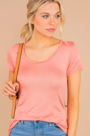 Arms Wide Open Apricot Orange Top