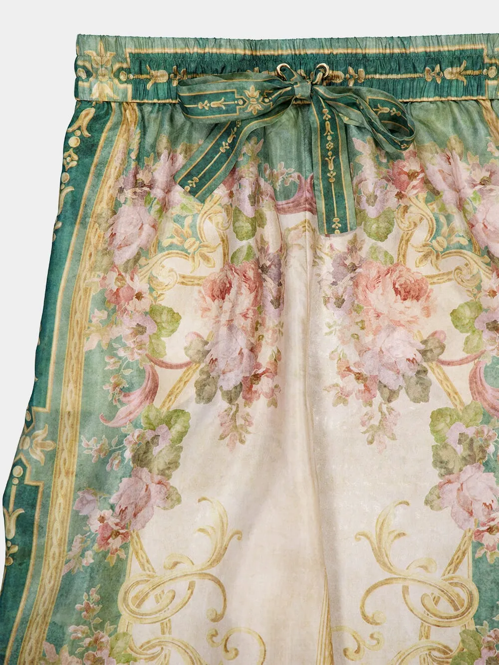 August Palazzo Silk Pants
