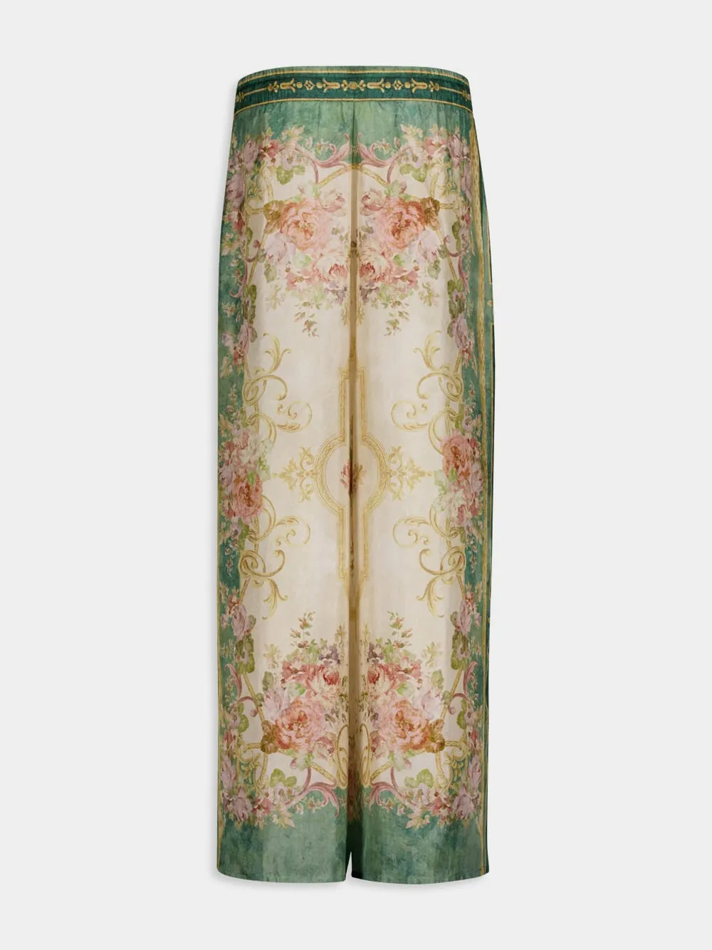 August Palazzo Silk Pants