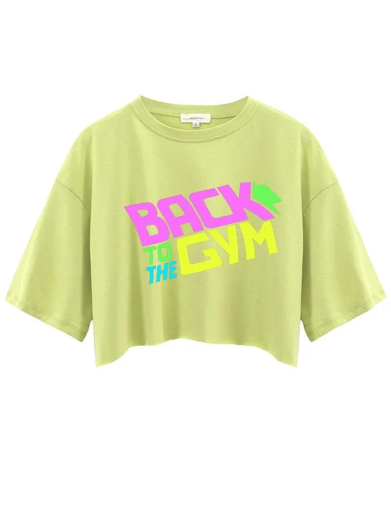 Back to the GYM Crop Tops