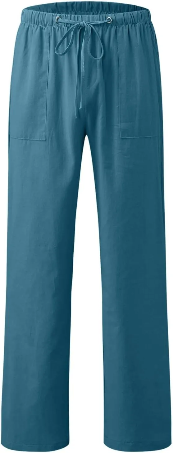 Baggy Sweatpants for Women Wide Leg Baggy Y2K 2025 Summer Pants Elastic Waist Breathable Vacation Comfort Trousers
