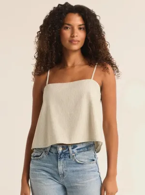 Ballast Casita Stripe Tank - Sandstone