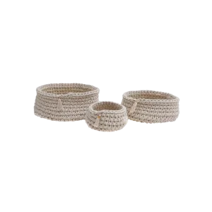 Baya Ivory Basket Set