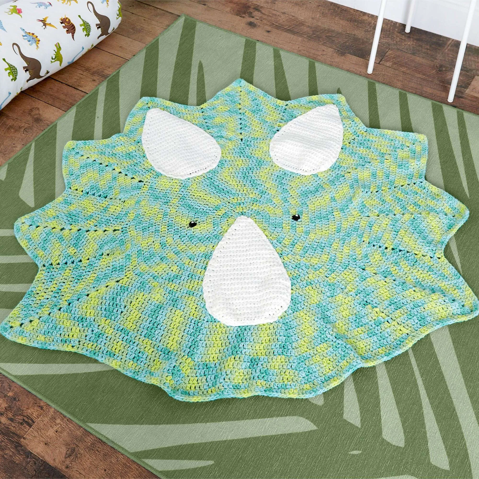 Bernat Tricera-Tops Crochet Blanket