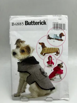 BUTTERICK Pattern, Dog Coats (PBT4885)