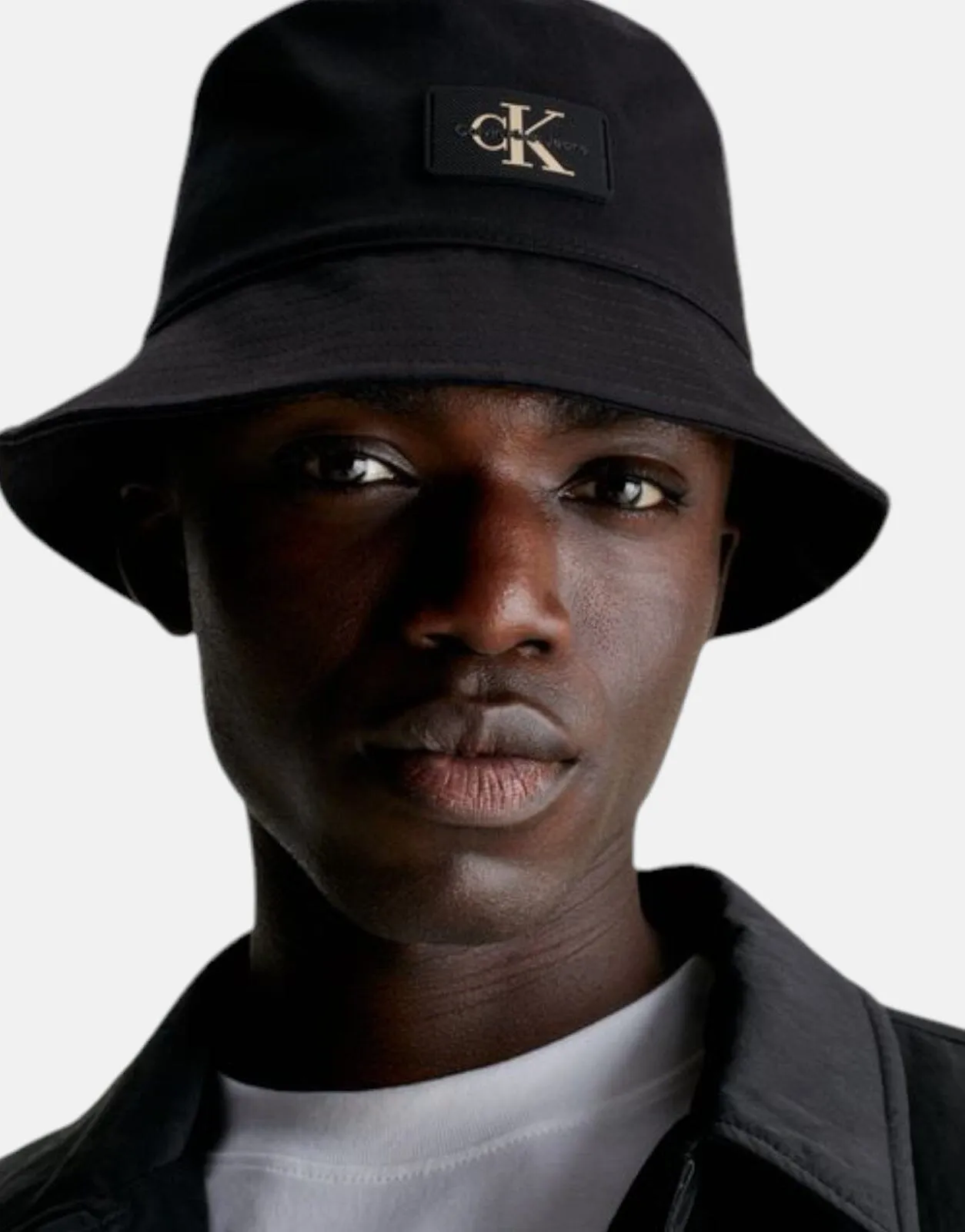 Calvin Klein Tagged Black Bucket Hat