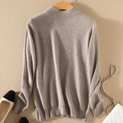Cashmere  Vintage Half Turtleneck Sweaters