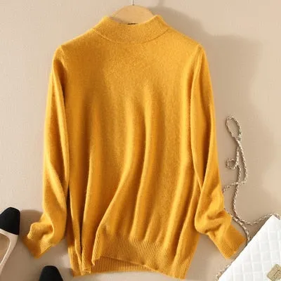 Cashmere  Vintage Half Turtleneck Sweaters