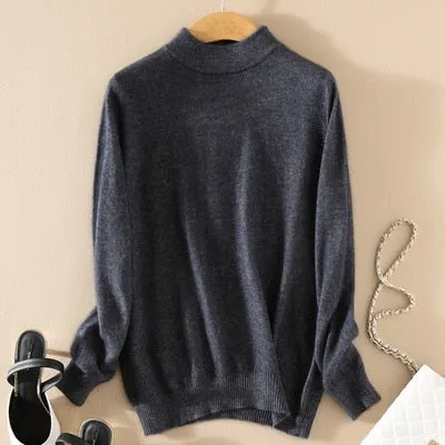 Cashmere  Vintage Half Turtleneck Sweaters