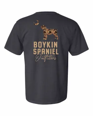 Comfort Colors® 100% Cotton Ring Spun Tee - Boykin Spaniel South Carolina Camo