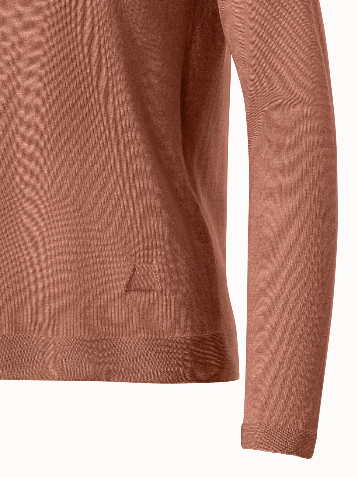Crew Neck Cashmere Silk Sweater
