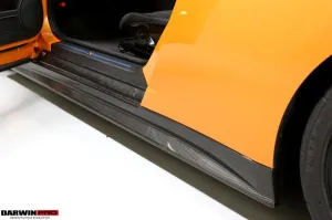 Darwinpro 2008-2016 Nissan GTR R35 CBA/DBA ZELE Style Carbon Fiber Side Skirts