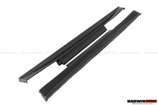 Darwinpro 2008-2016 Nissan GTR R35 CBA/DBA ZELE Style Carbon Fiber Side Skirts