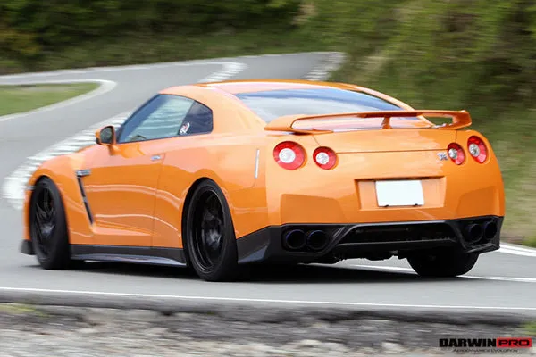 Darwinpro 2008-2016 Nissan GTR R35 CBA/DBA ZELE Style Carbon Fiber Side Skirts