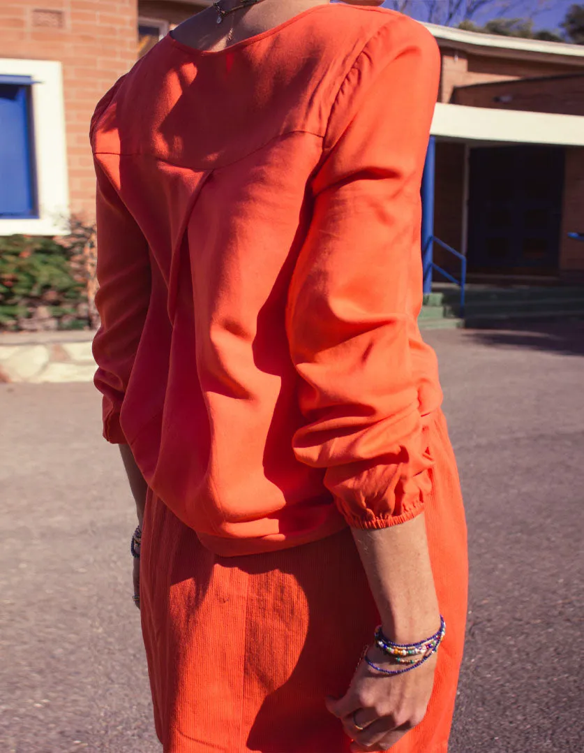Everleigh Top -  B Orange
