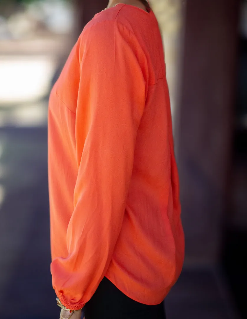 Everleigh Top -  B Orange