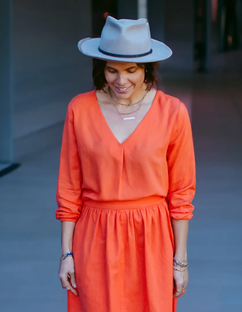Everleigh Top -  B Orange