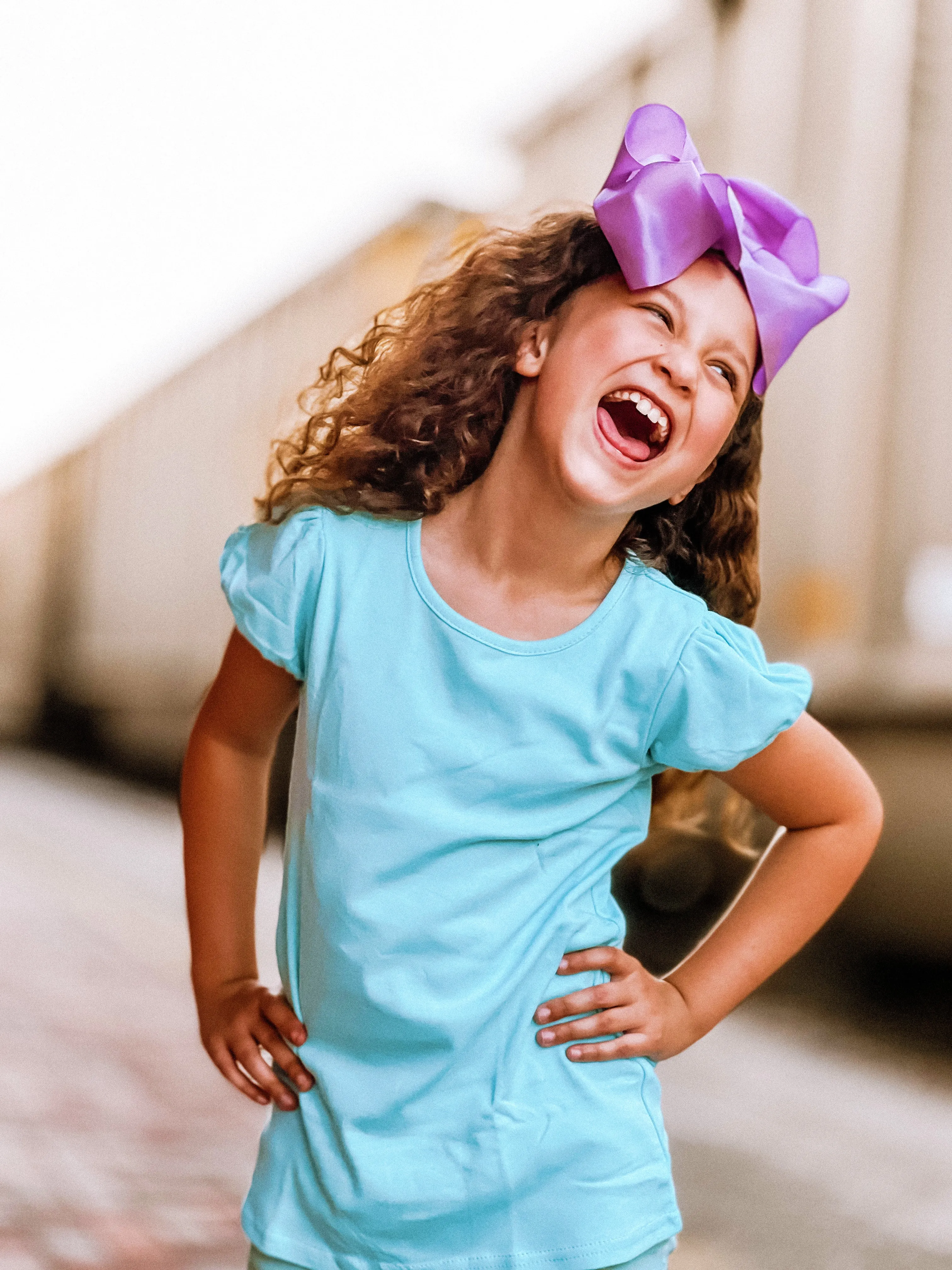 Girl's Short Sleeve Shirts