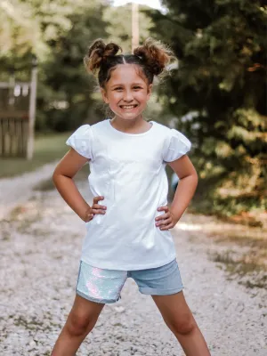 Girl's Short Sleeve Shirts