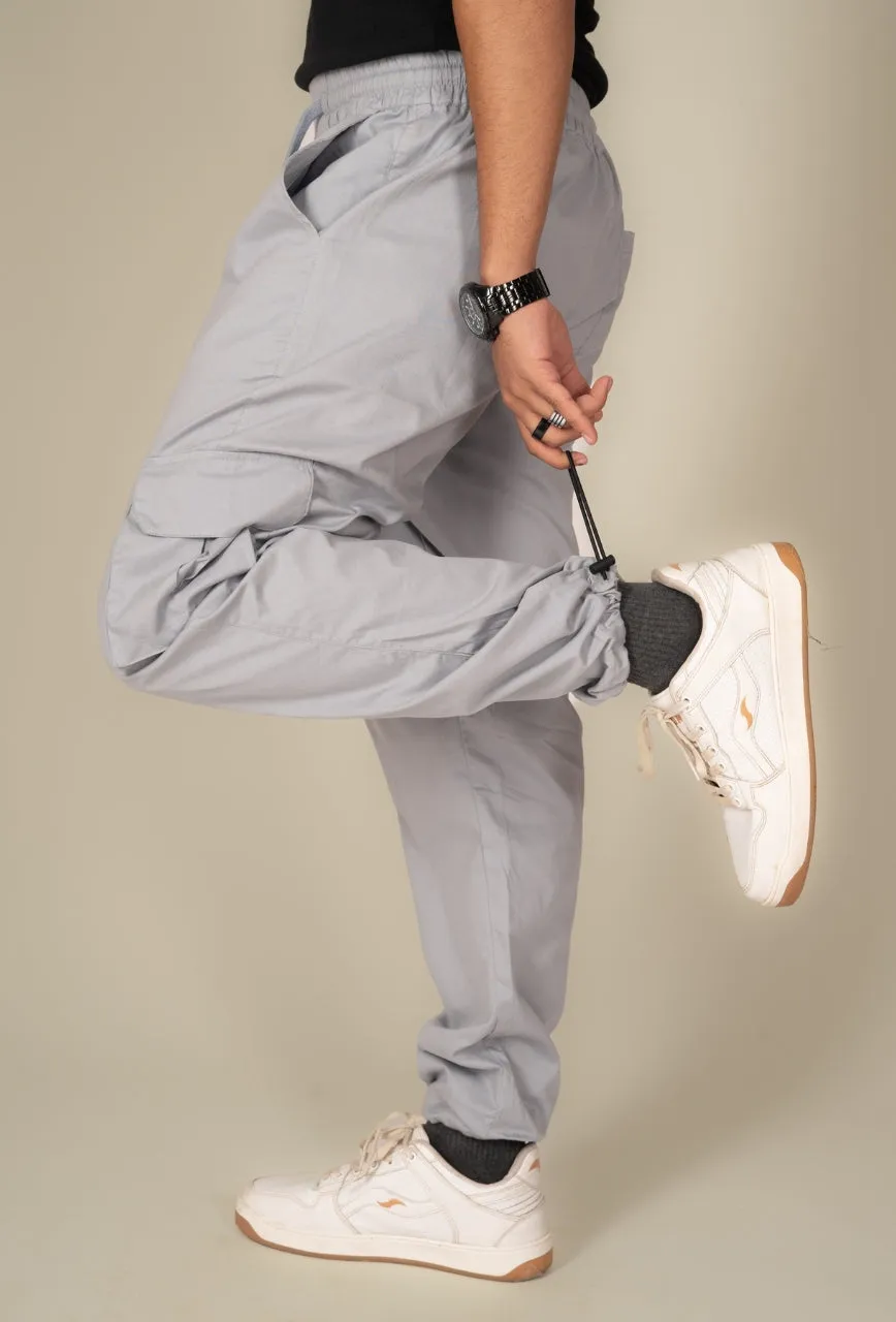 Graphite Cargo Parachute Pant - Unisex Comfy Pant