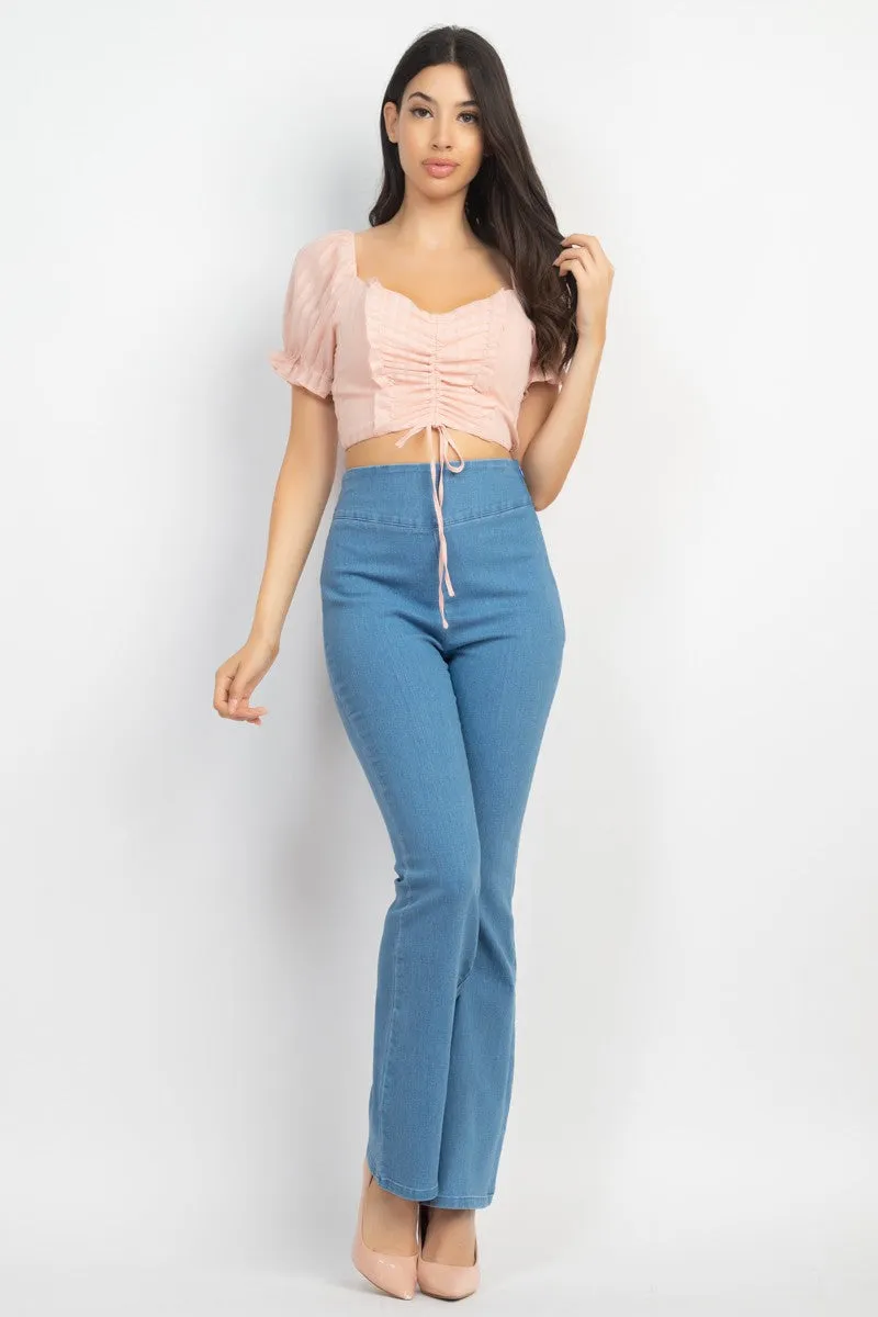 High Rise Flare Jean