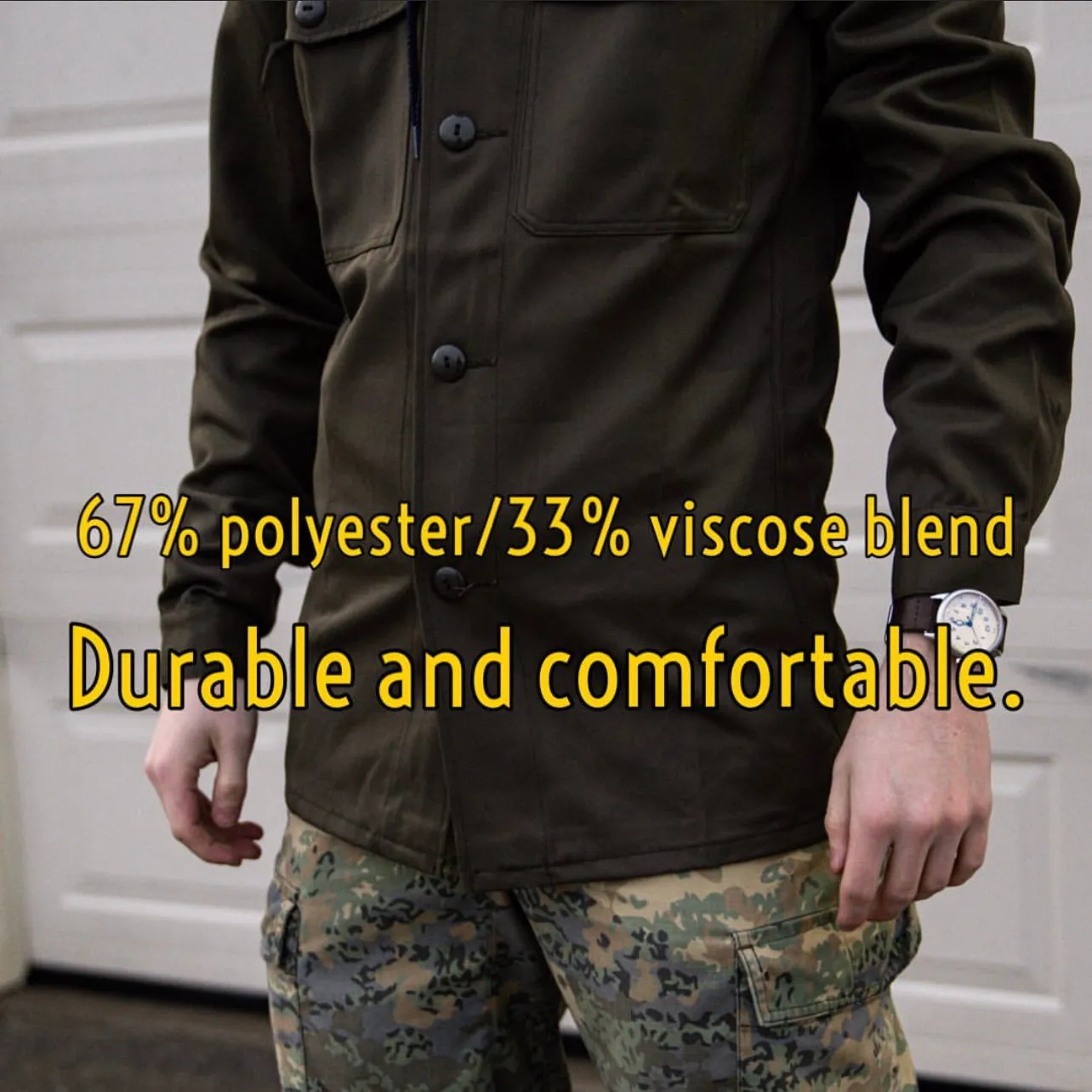 Issued Austrian Bundesheer KAZ 75 Field Shirt