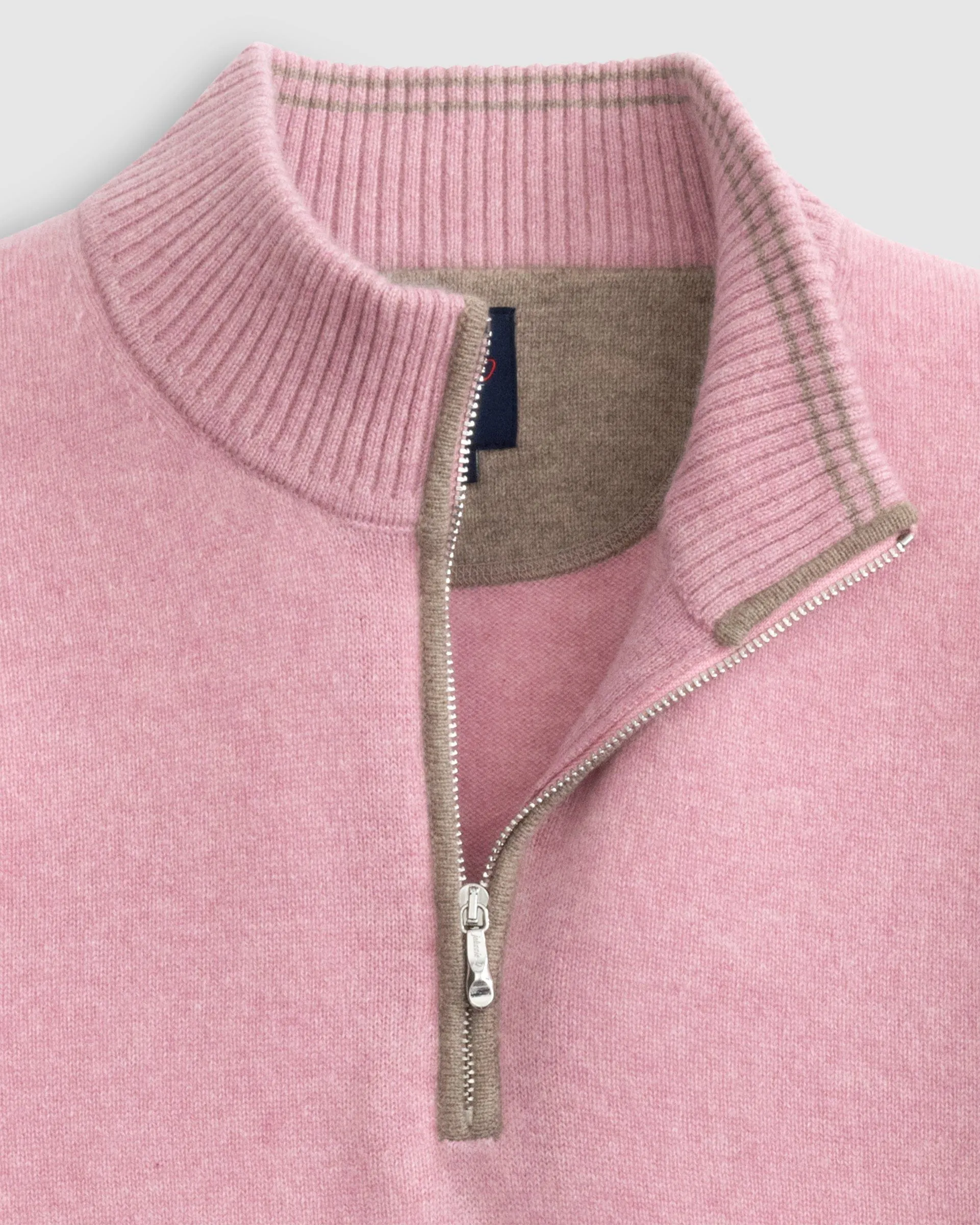 Mayfair Cashmere Quarter Zip Sweater