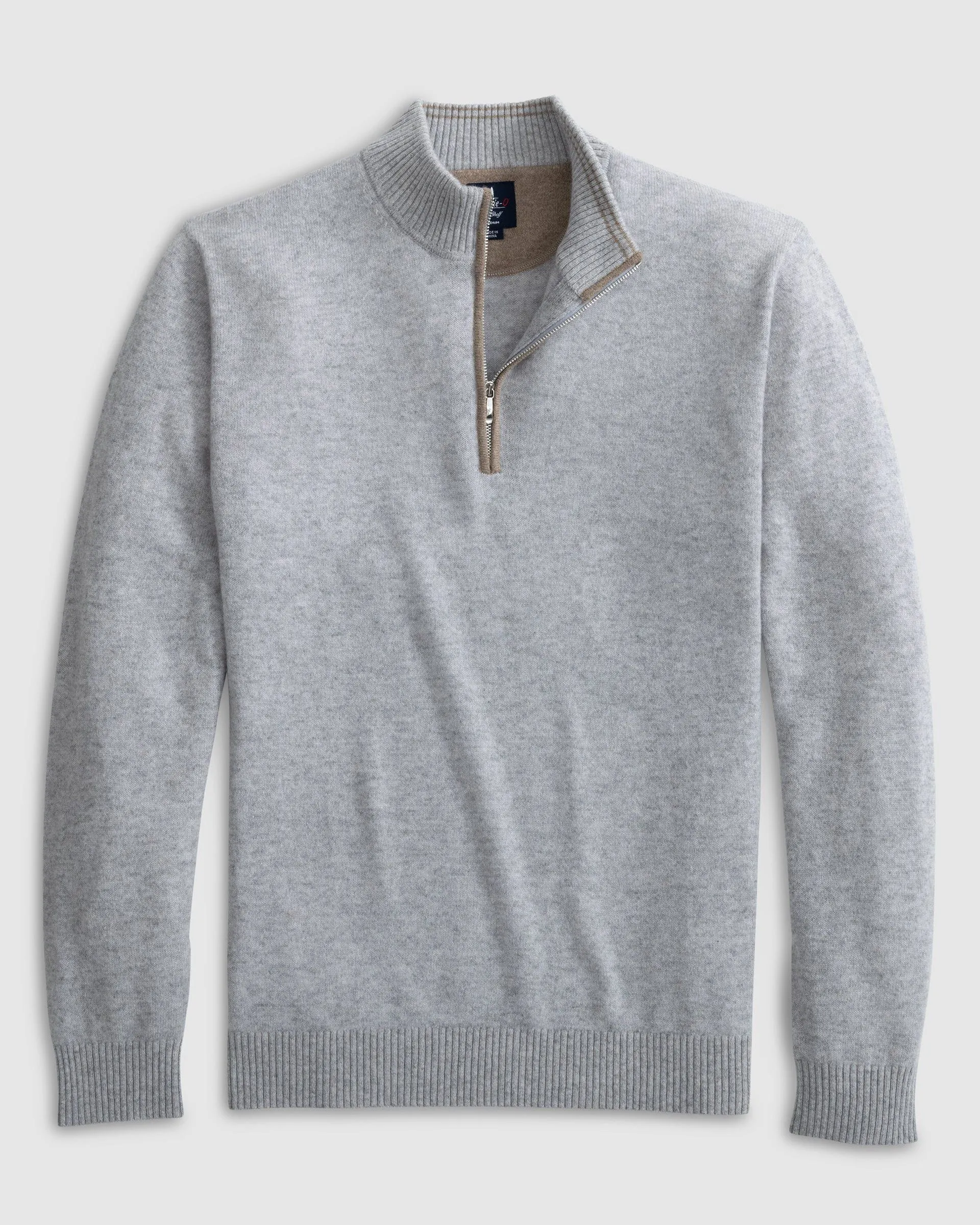 Mayfair Cashmere Quarter Zip Sweater