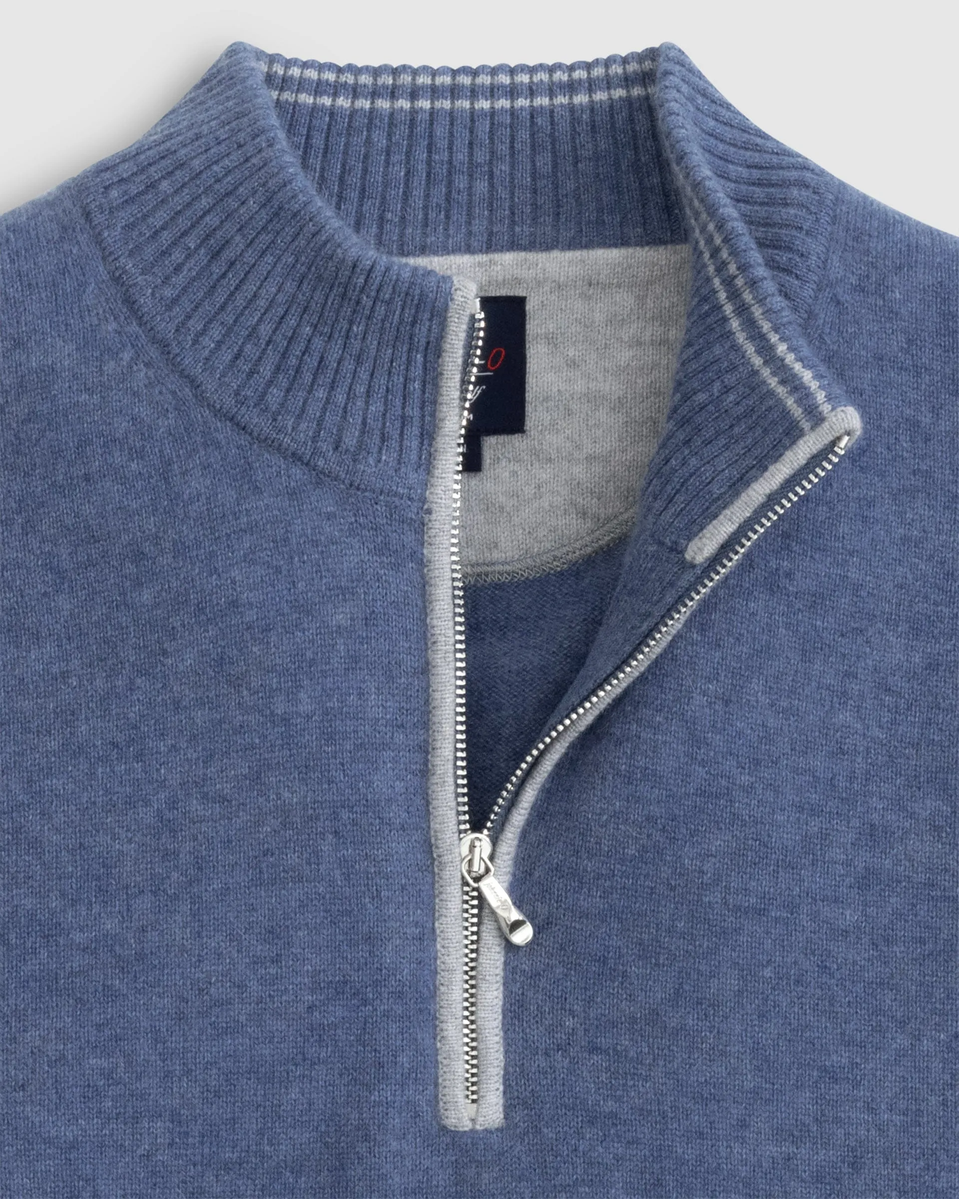 Mayfair Cashmere Quarter Zip Sweater