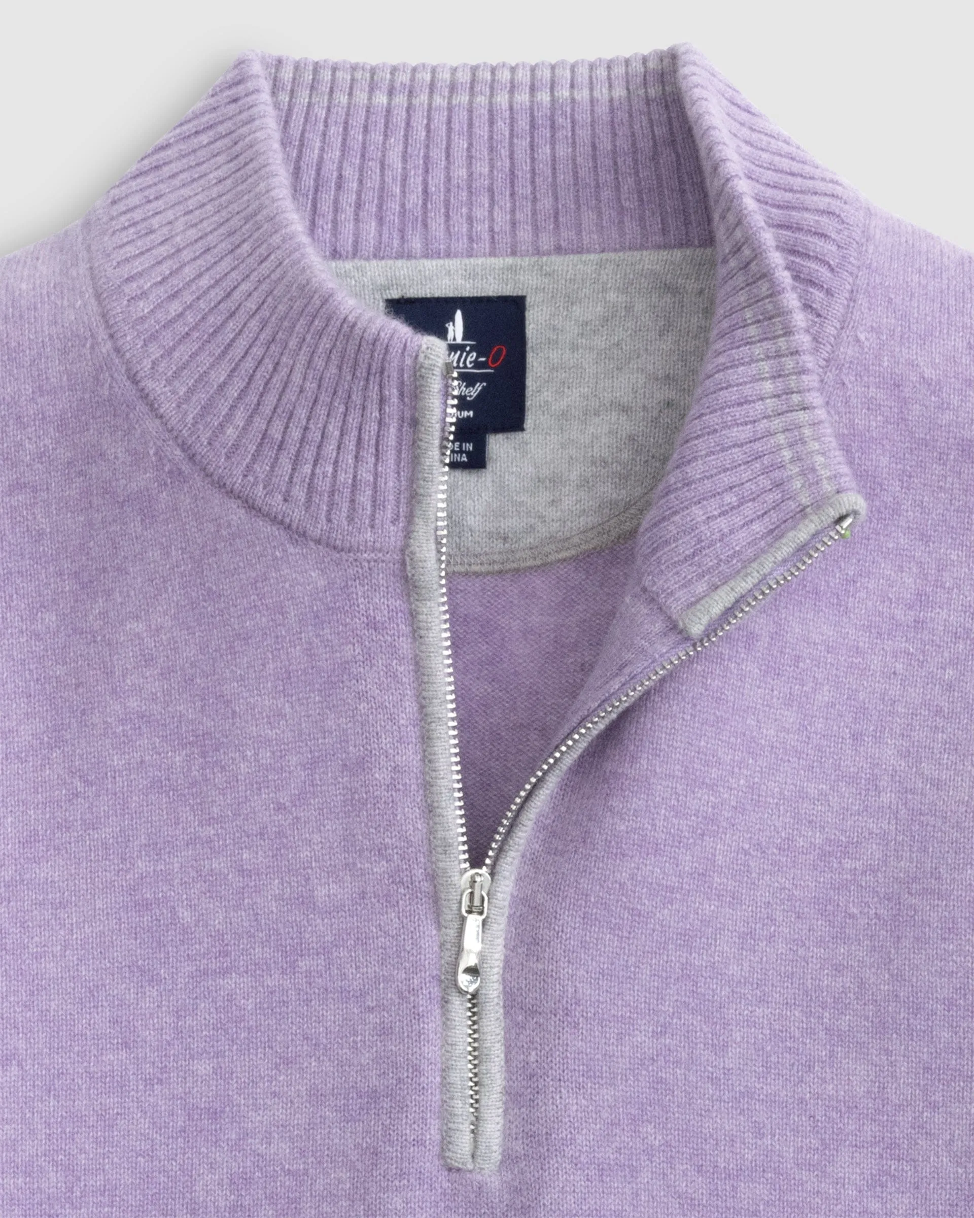 Mayfair Cashmere Quarter Zip Sweater