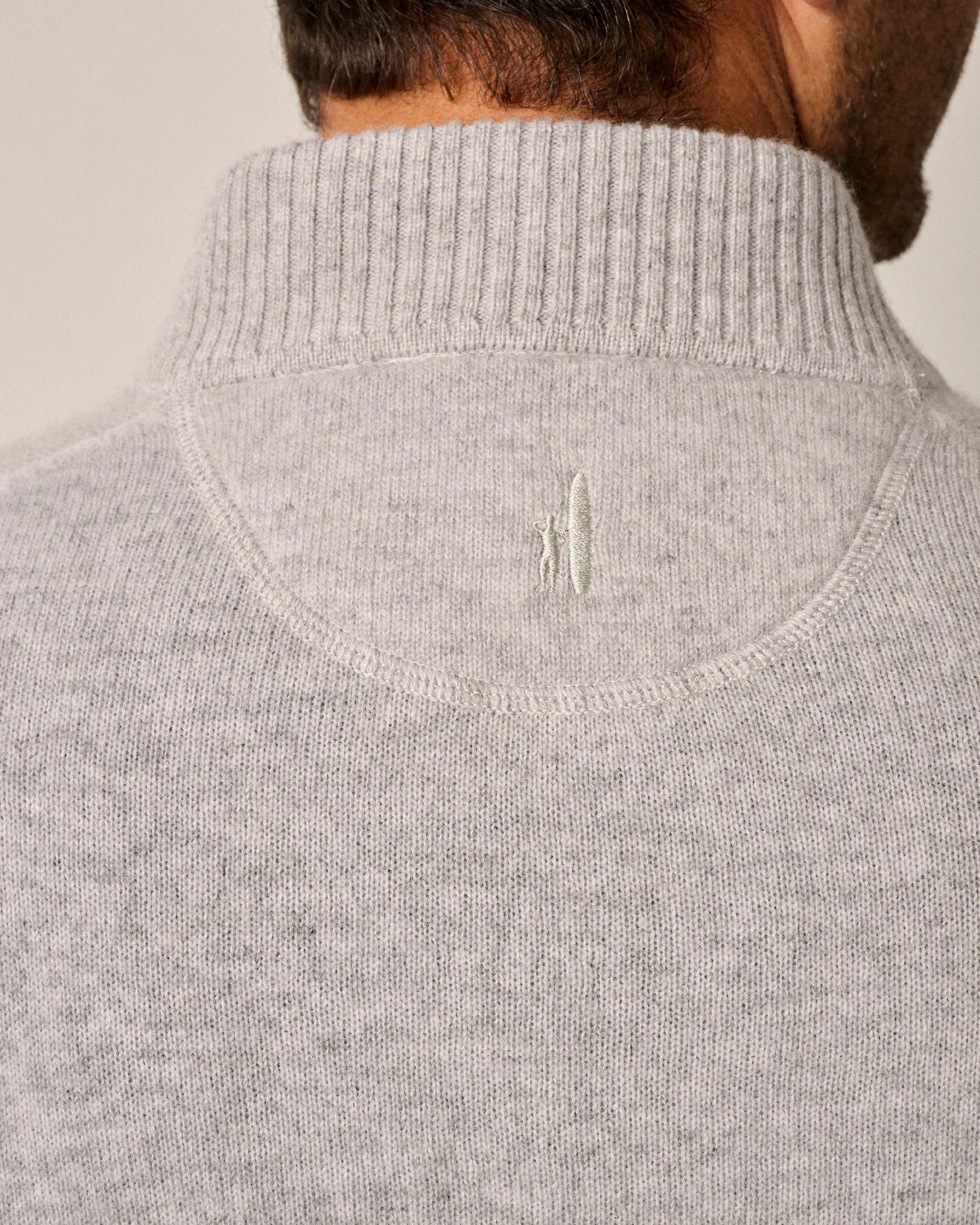 Mayfair Cashmere Quarter Zip Sweater