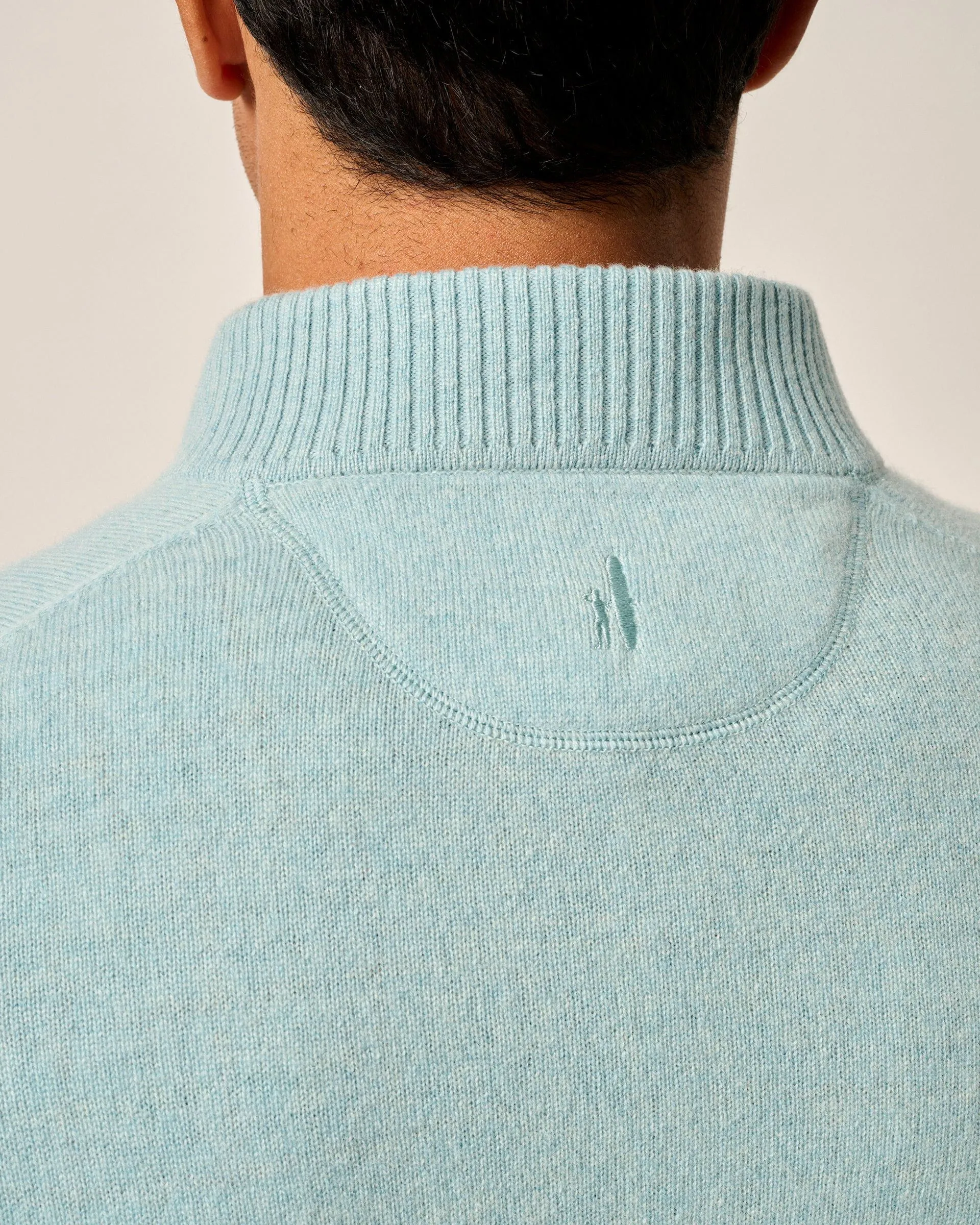 Mayfair Cashmere Quarter Zip Sweater