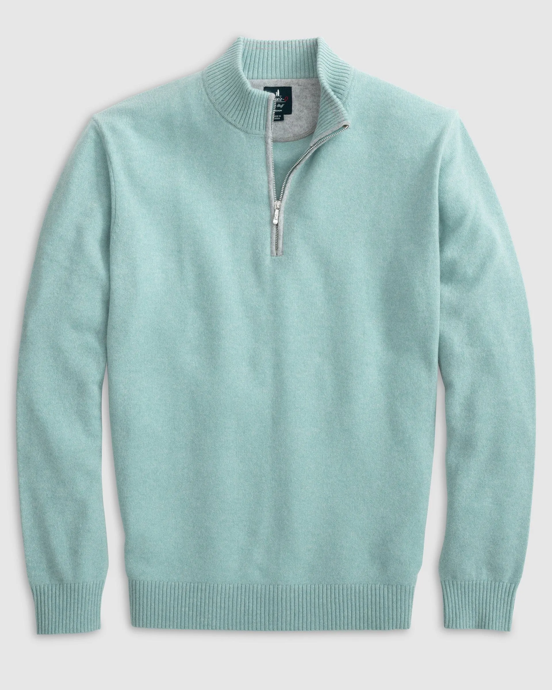 Mayfair Cashmere Quarter Zip Sweater