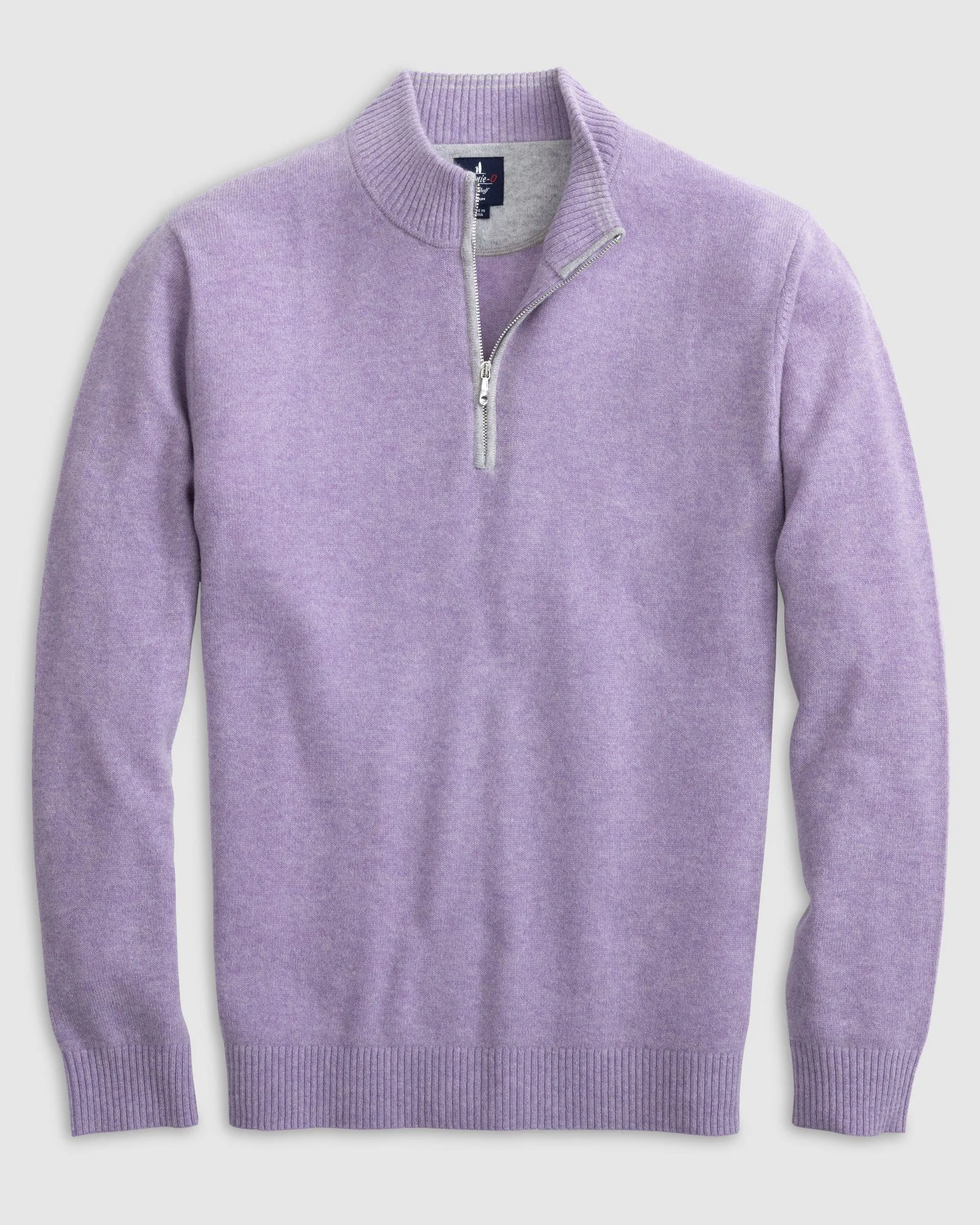 Mayfair Cashmere Quarter Zip Sweater