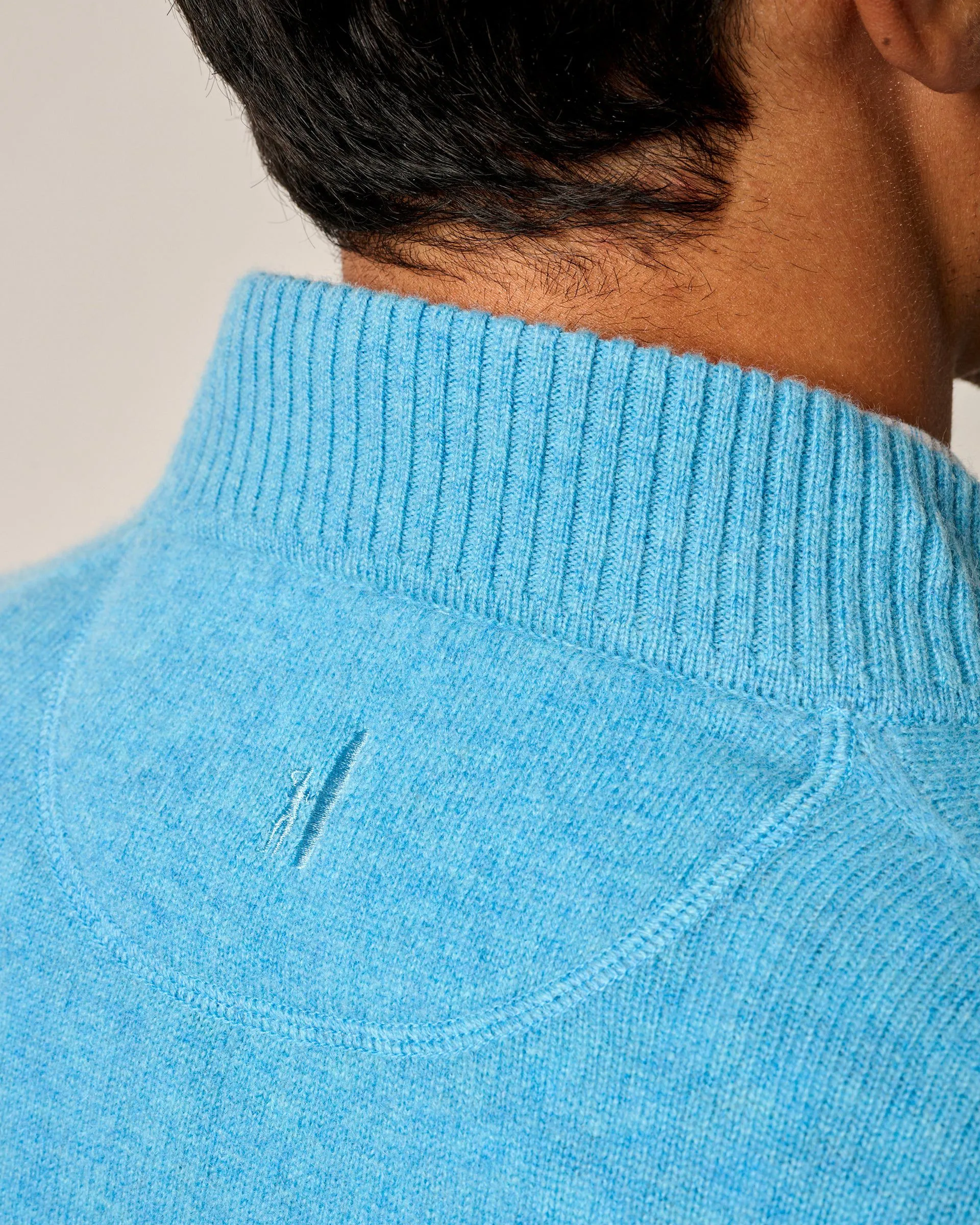 Mayfair Cashmere Quarter Zip Sweater