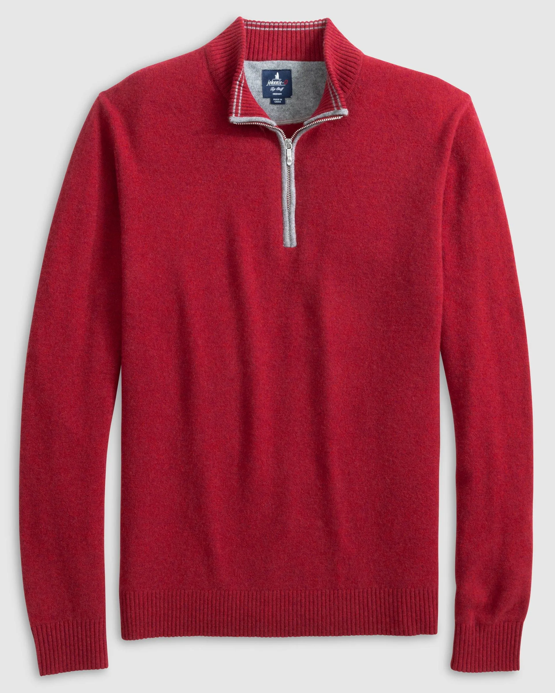 Mayfair Cashmere Quarter Zip Sweater
