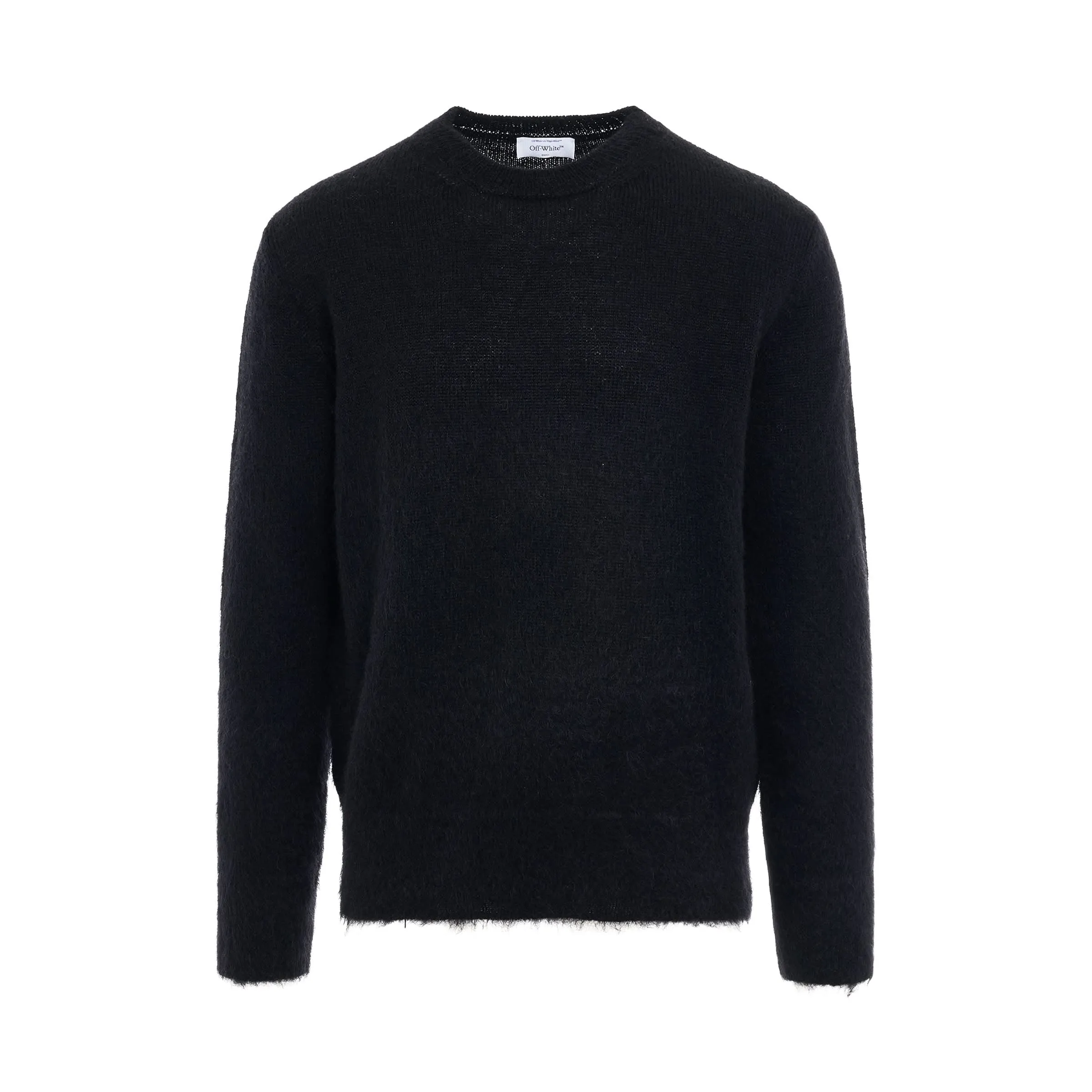 Mohair Arrow OW Knitwear in Black