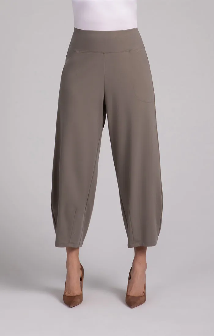 Narrow Lantern Pant, Lt Wt Ponte
