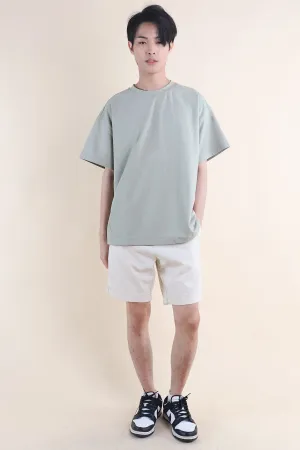 NM STREET COMFORT TEE IN SAGE