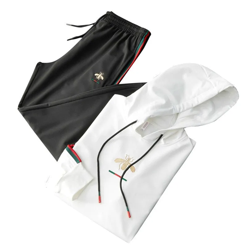 Nsqured "Sportswear Fusion" Men's Hooded Tracksuit