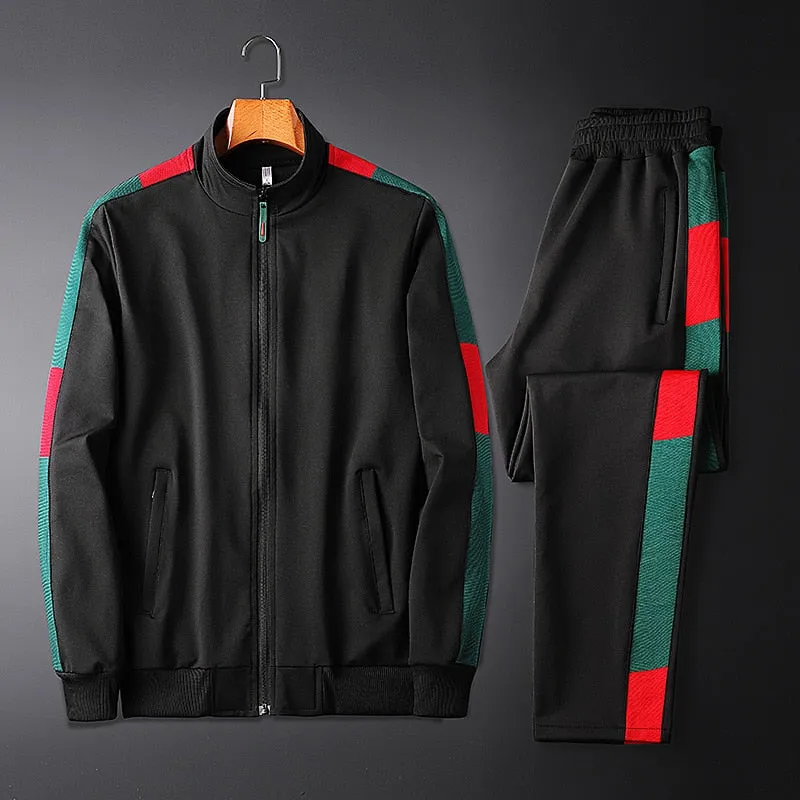 Nsqured "Sportswear Fusion" Men's Hooded Tracksuit
