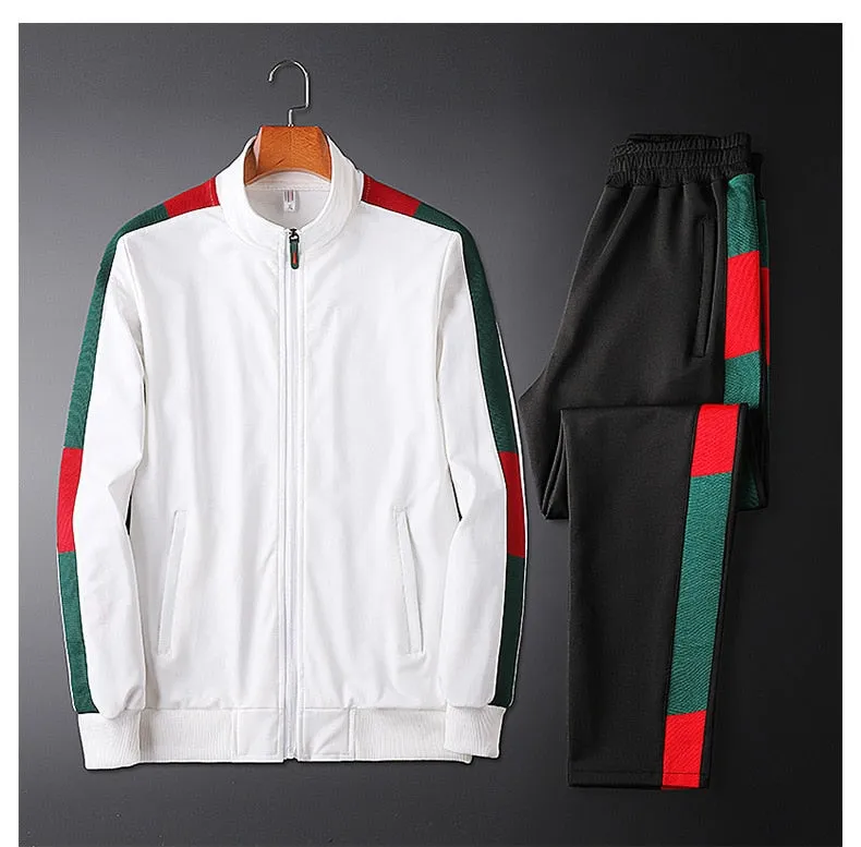 Nsqured "Sportswear Fusion" Men's Hooded Tracksuit