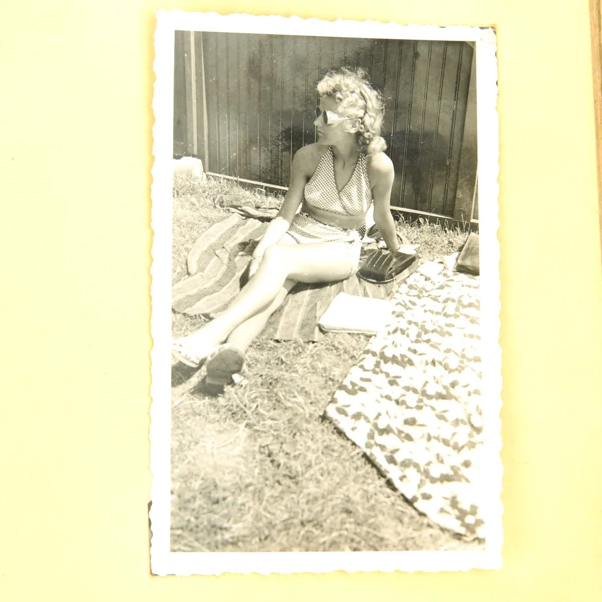Original German WWII Beautiful Woman