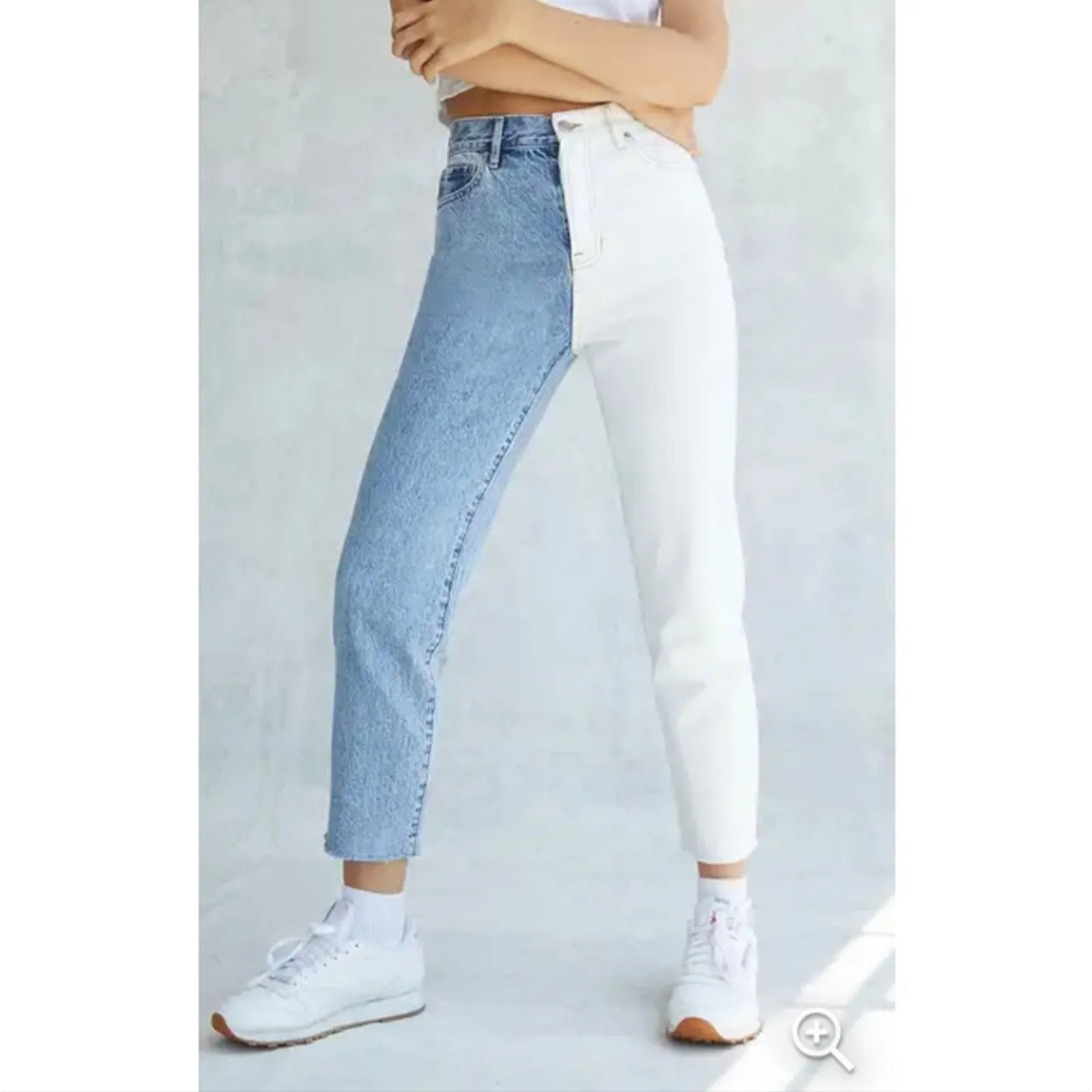 PacSun High Waisted Two Toned Jeans / 26