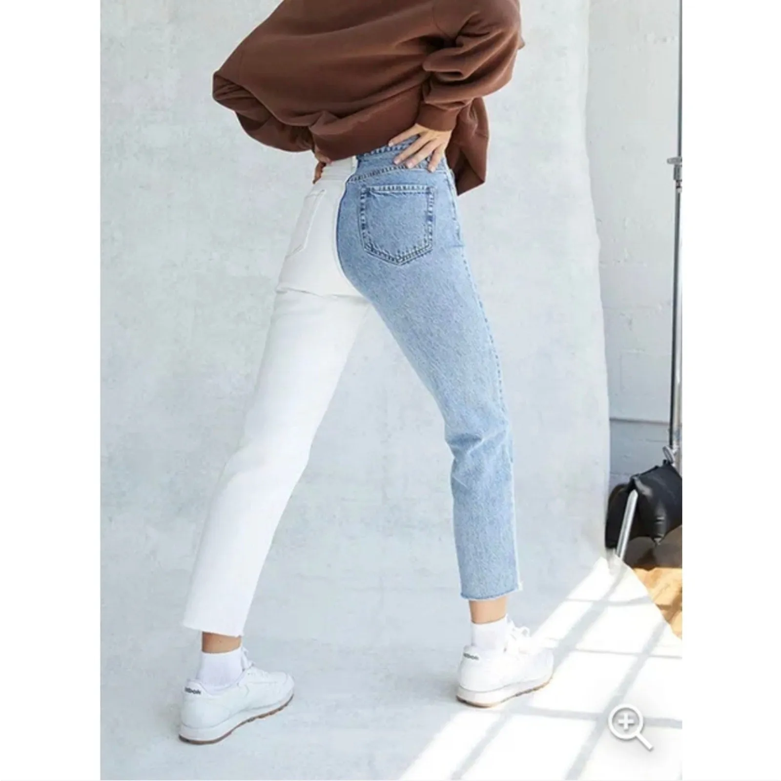 PacSun High Waisted Two Toned Jeans / 26