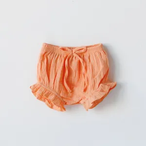 Peach Crinkled Bottoms