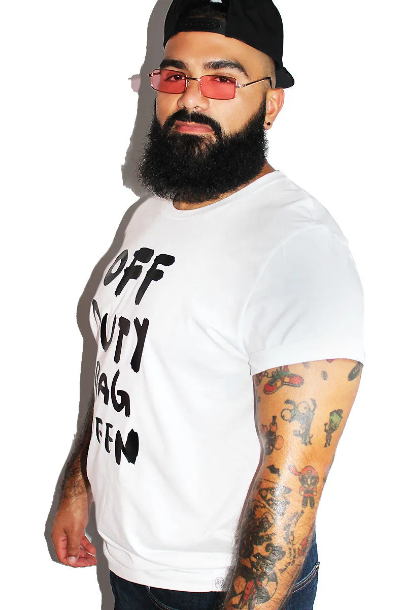 PLUS: Off Duty Drag Queen Tee- White