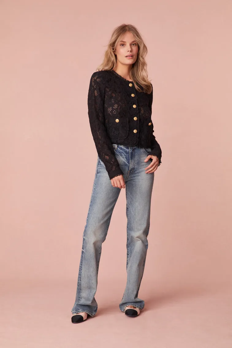 Richard Sheer Lace Jacket