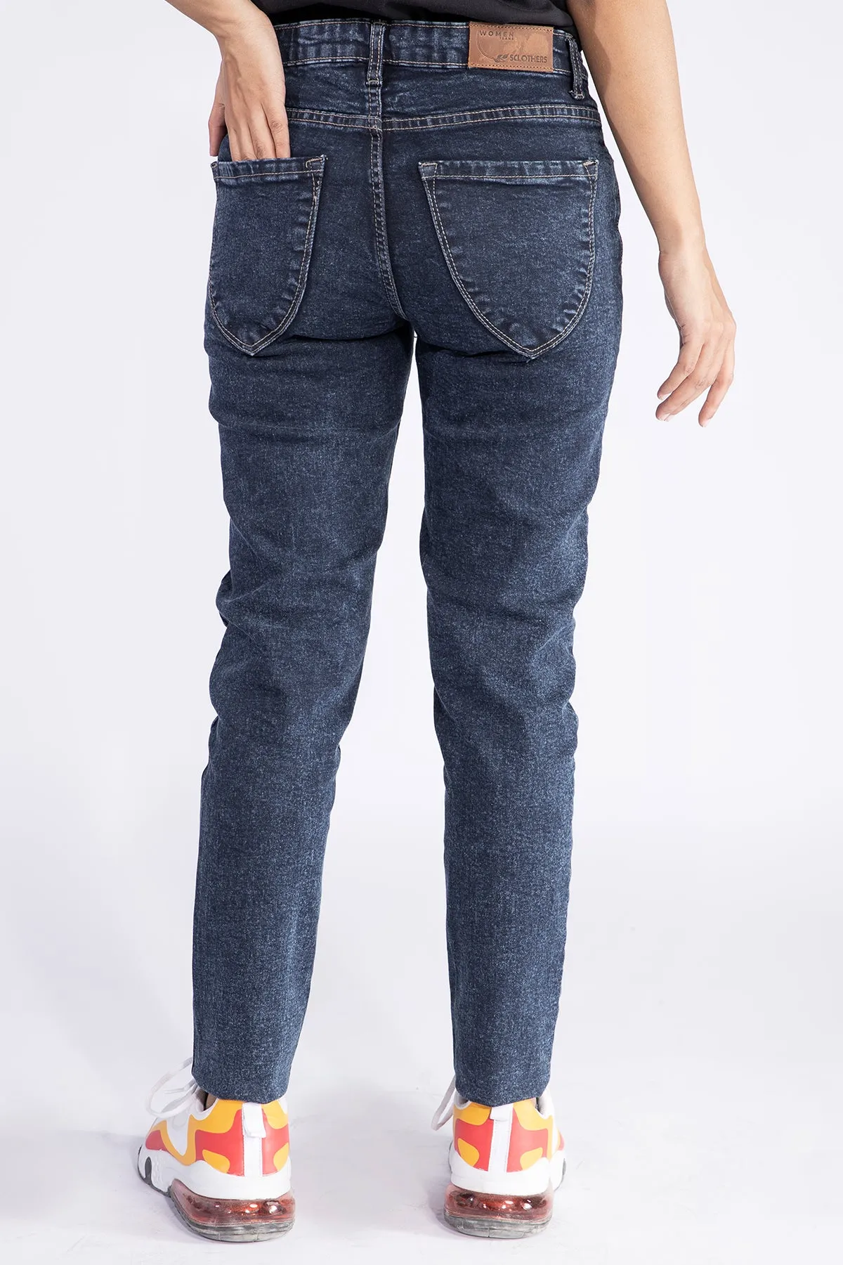 Skinny Fit Dark Wash Jeans - W21 - WDJ0001