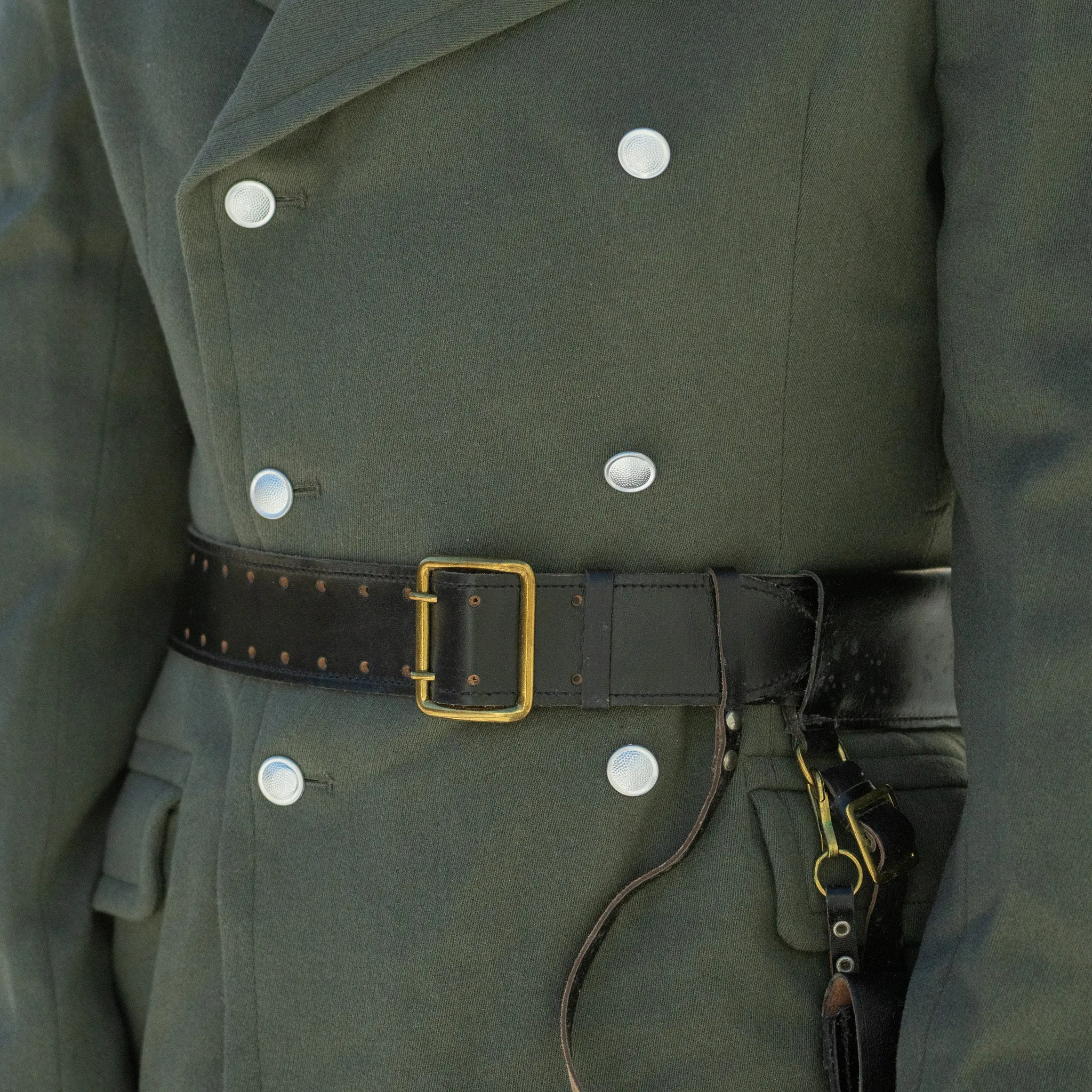 Soviet Officer Leather Belt & Holster Set